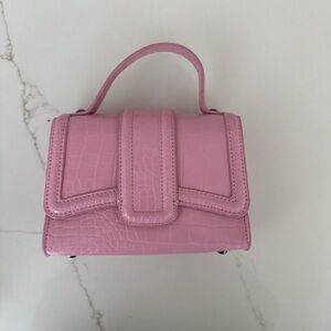 ZARA Embossed Handbag crossbody